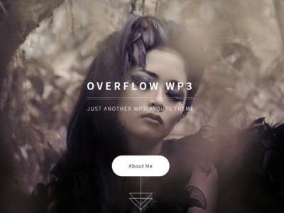Overflow WP3 Responsive Simple Portfolio, Photography WordPress Theme