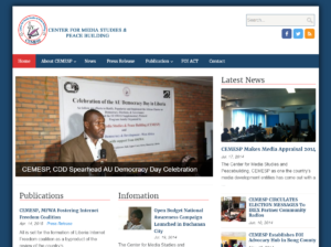 Center for media studies and peace building