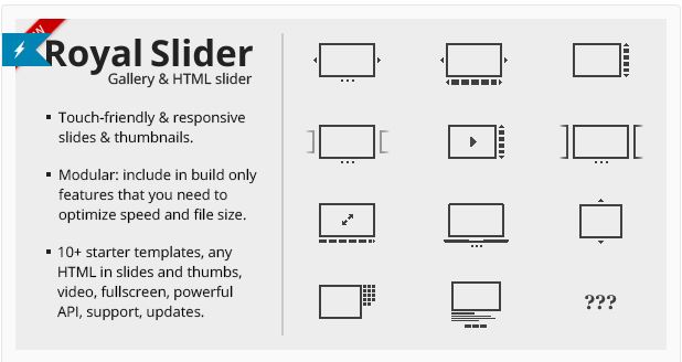 RoyalSlider – Touch-Enabled jQuery Image Gallery
