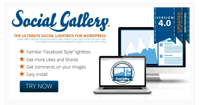 Social Gallery WordPress Photo Viewer Plugin
