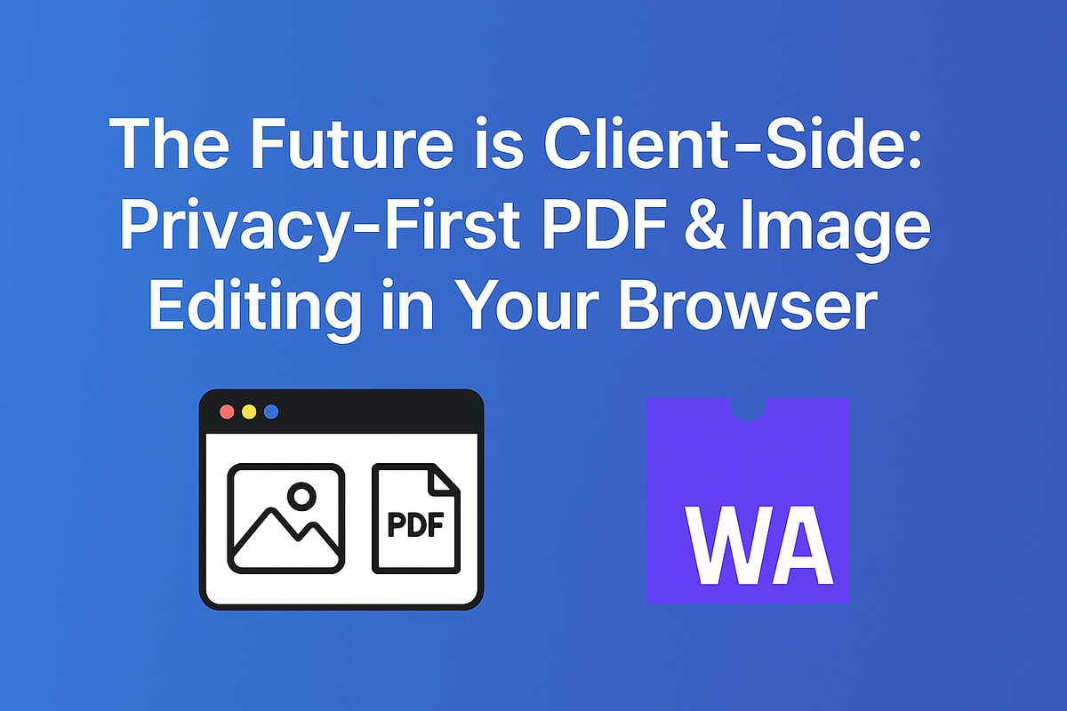 Building Privacy-First Web Tools: Why We Process Everything Client-Side